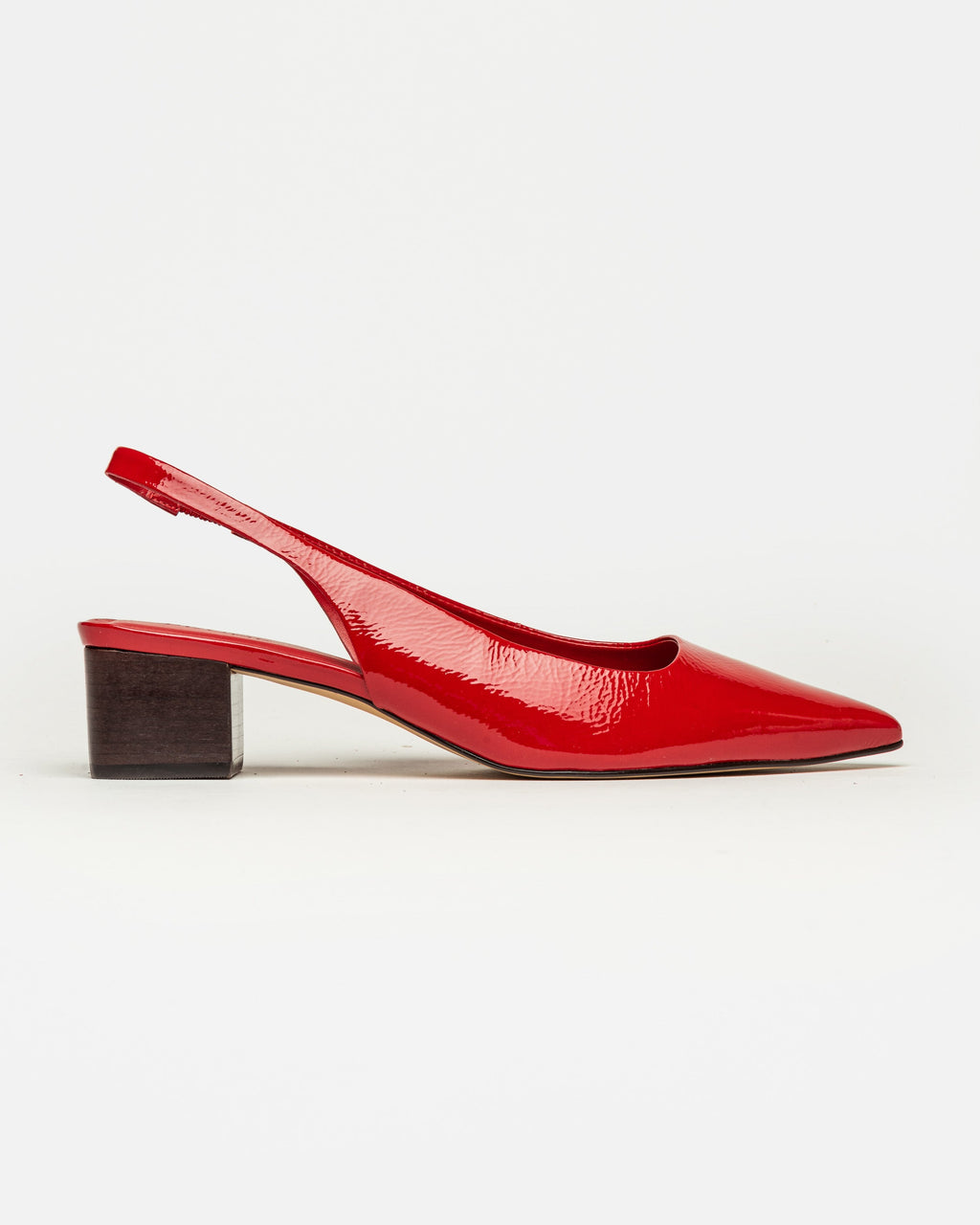 Stiletto Marga en cuero gloss