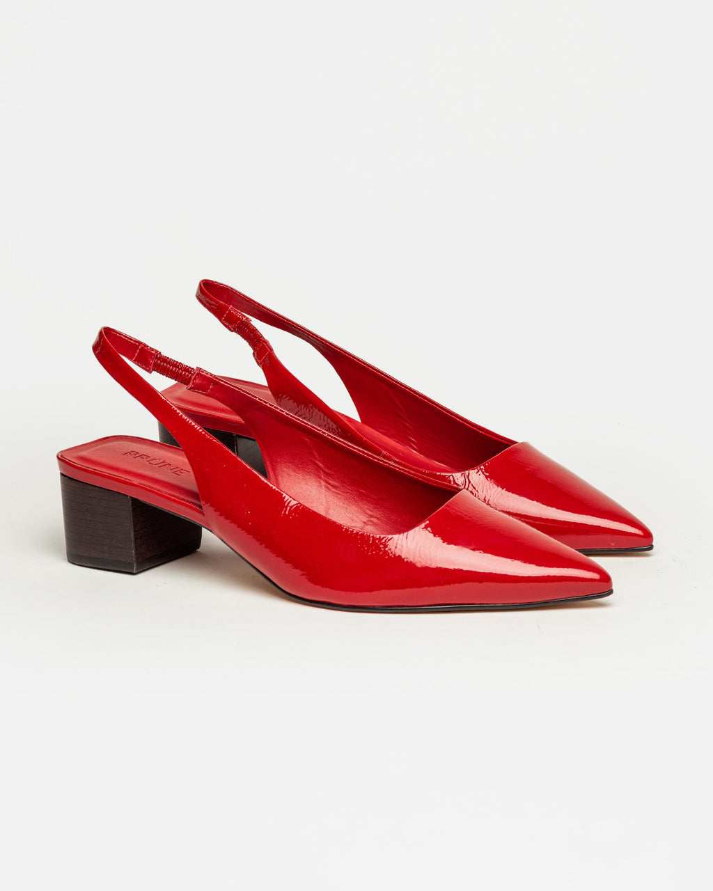 Stiletto Marga en cuero gloss