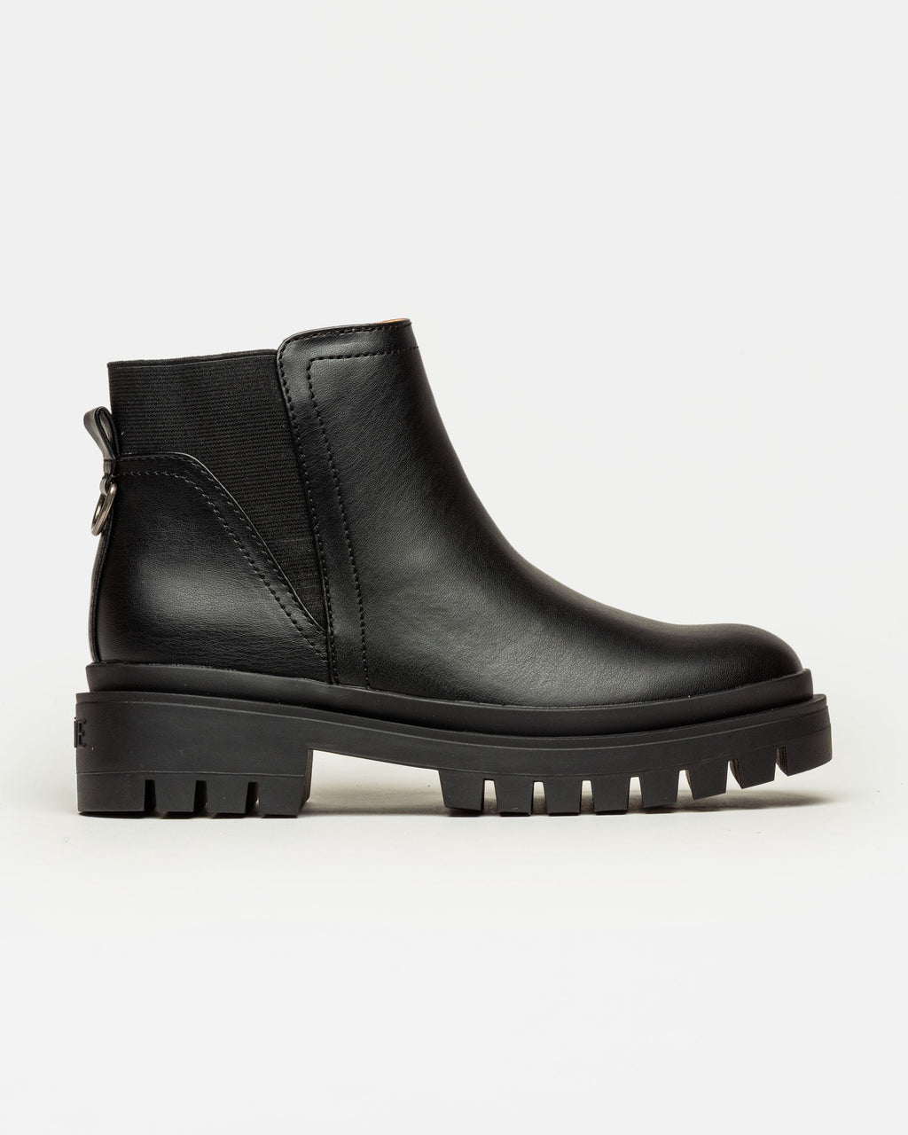 Bota caña baja Scott en efecto cuero