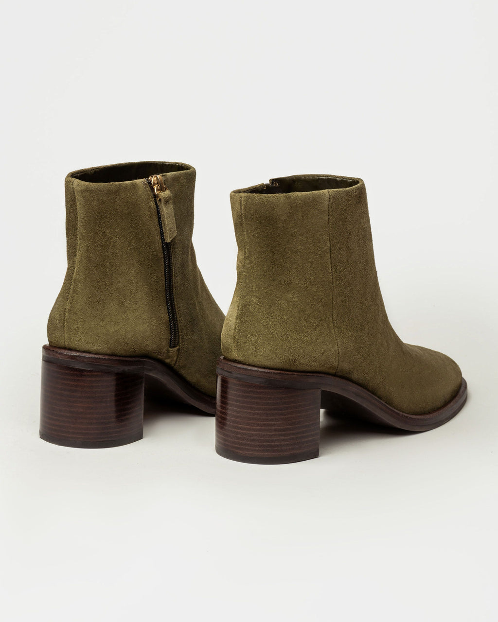 Bota caña baja Simone en gamuza
