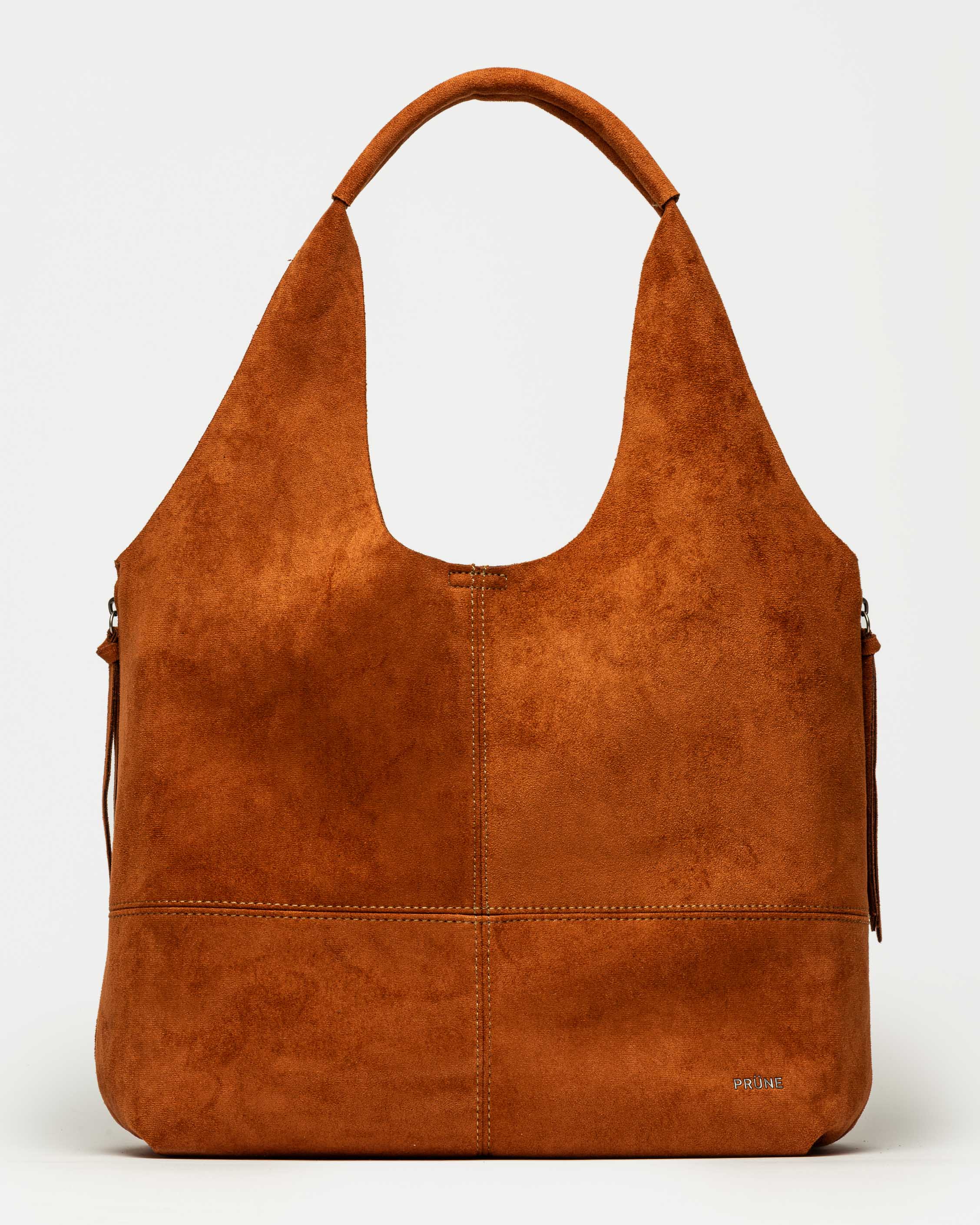 Shopper Amalfi en efecto gamuza