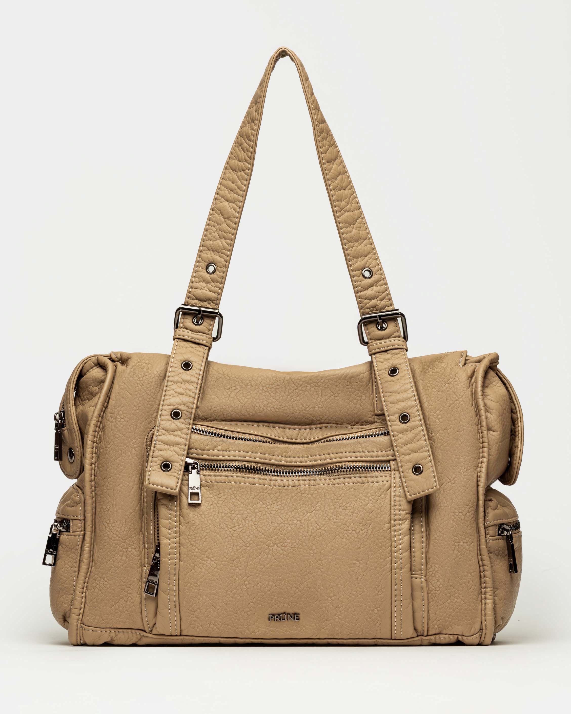 Bolso Rally en efecto cuero graneado