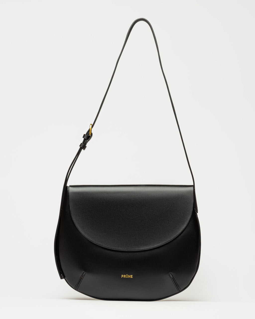 Cartera al hombro Mod en efecto cuero liso