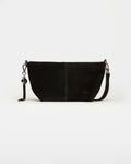 Bandolera The Flapper en cuero gamuza