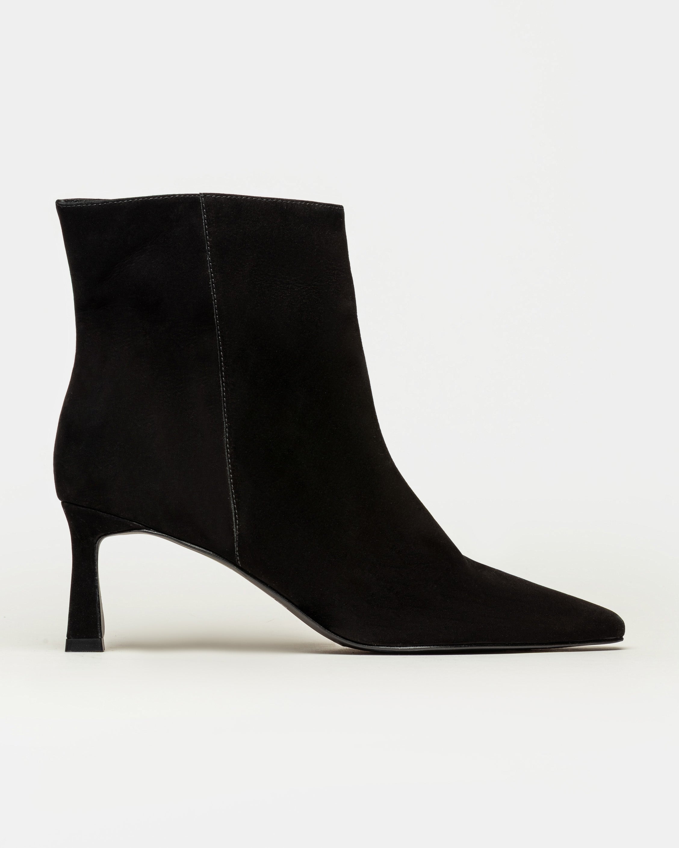 Bota caña media Whitney en cuero nobuk