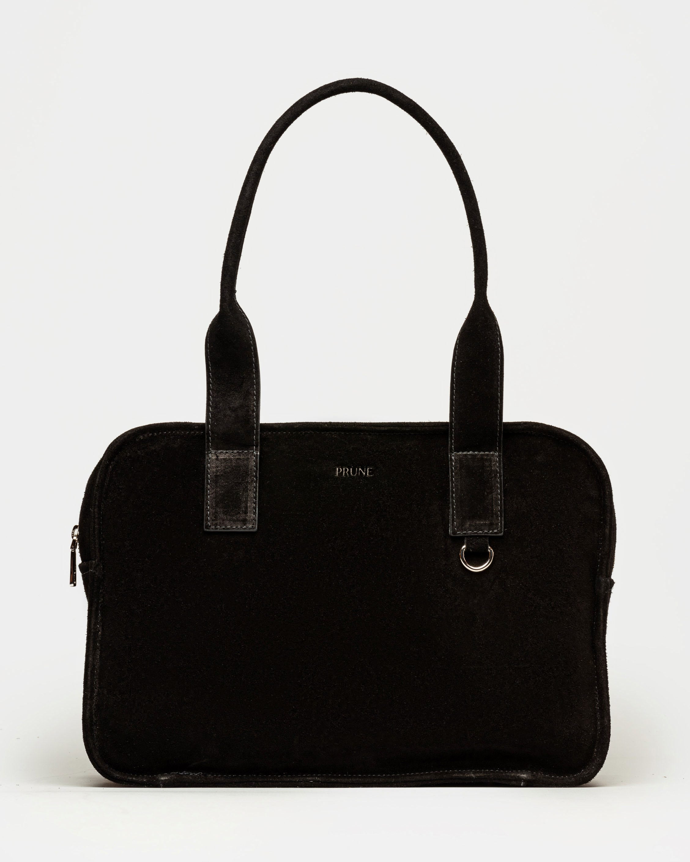 Bolso Capri en cuero gamuza