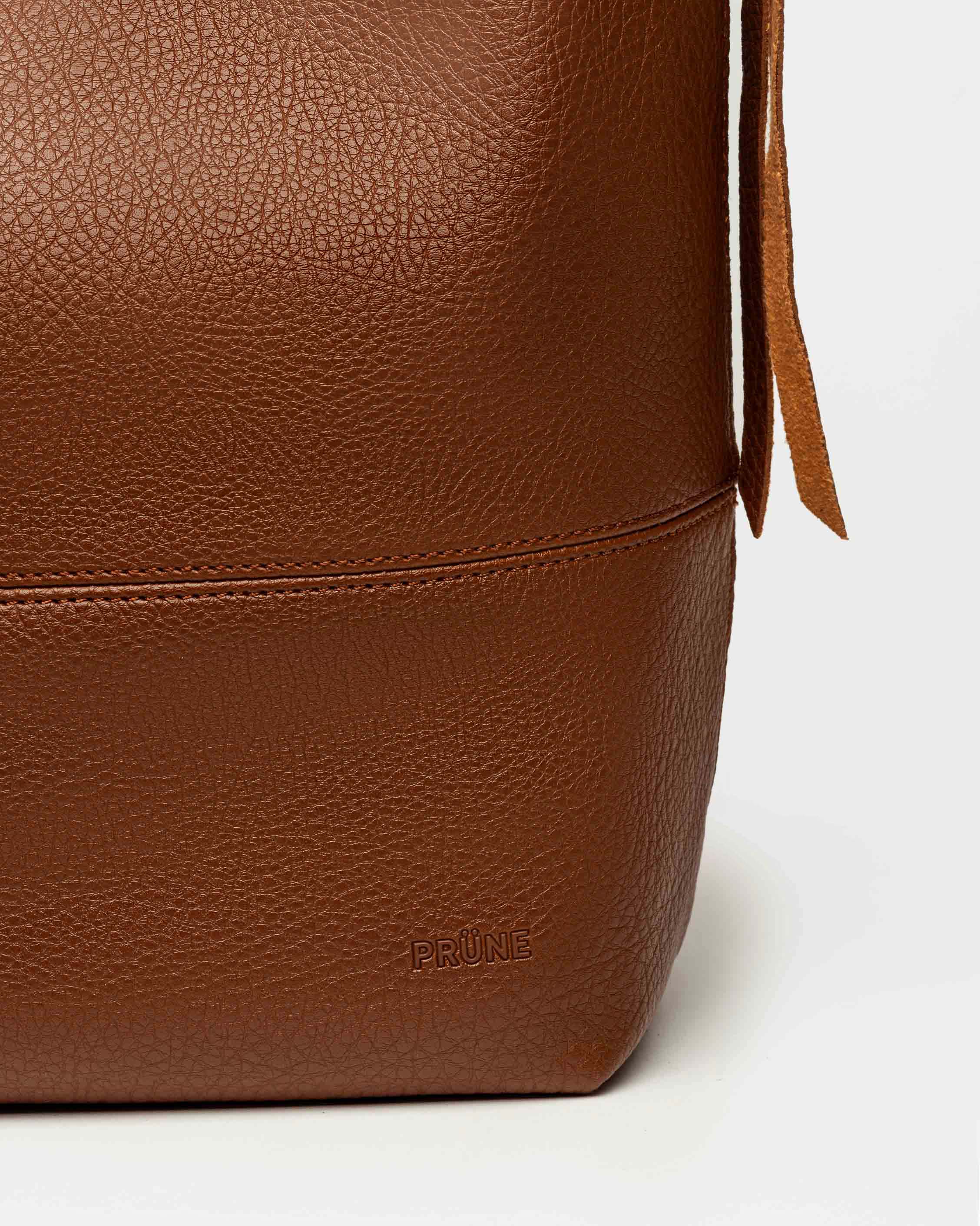 Shopper Amalfi en efecto cuero graneado