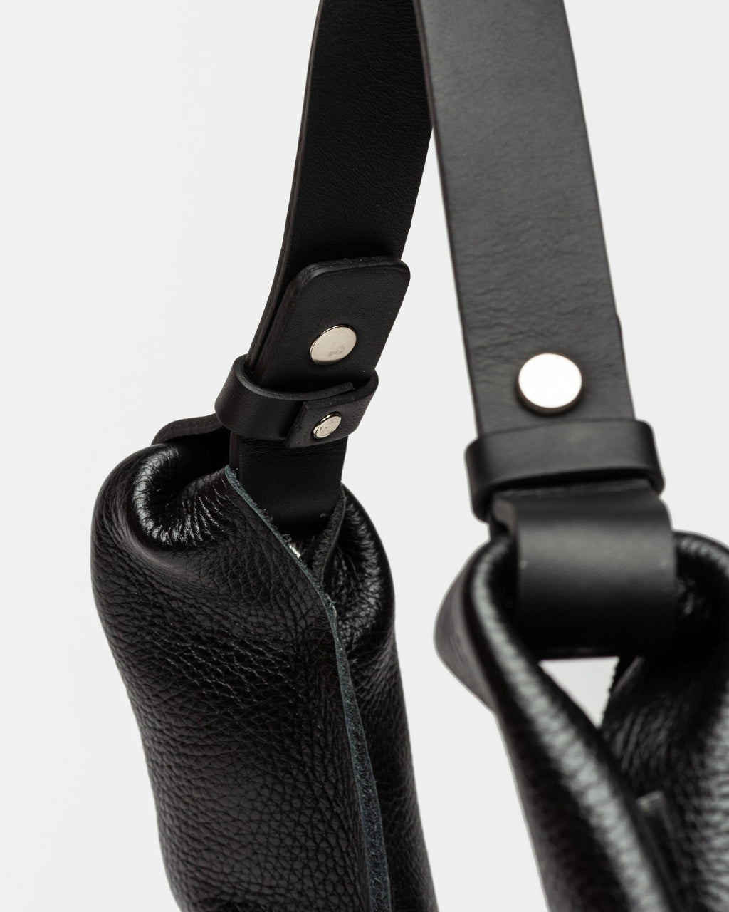 Cartera al hombro The Shopping en cuero graneado